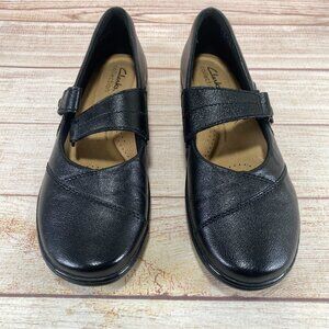 NWT Clarks Collection Ultimate Comfort Black Shoes Womans Size 8.5